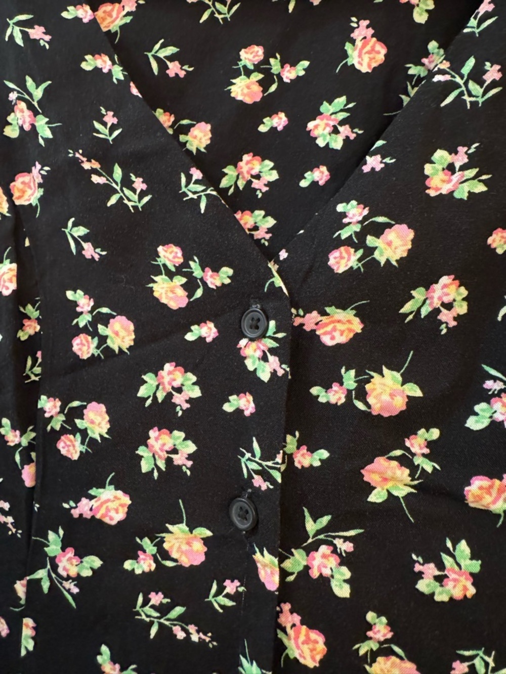 NWT Sleeveless Floral Romper Ruffled Hem Summer Wear! - Picture 2 of 11